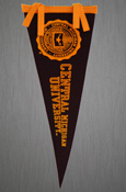 6X15 Central Michigan Pennant W/ Seal