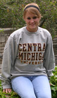 Oxford Crew With Maroon And Gold Cent Mich Print
