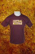 Maroon T-Shirt W/ Two Color Central Michigan Text