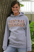 Oxford Hood With Maroon And Gold Central Michigan