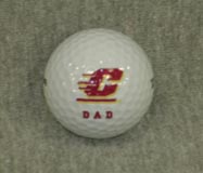 Wilson Golf Ball With Flying C And Dad Imprint