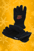 Fleece Gloves W/Thinsulate Lining And C Embroidery