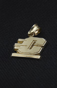 3/8In 10K Flying "C" Charm