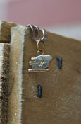 1/4In 14K Flying "C" Charm