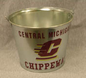 5 Qt Silver Central Michigan Pail
