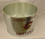 17 Qt Silver Central Michigan Pail