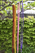 Maroon Lanyard W/Gold Central Michigan - 3/8" Wide
