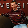 Maroon Sweater W/ White Stripes & Flying "C"