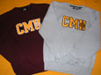 Oxford Or Maroon Embroidered Cmu Dad Sweatshirt