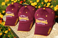 Assorted Maroon Sports Hats - Flex Fit