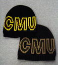 Knit C M U Beanie - Black Or Brown
