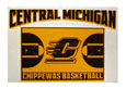 Central Michigan Basketball Outer Decal