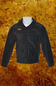 Kids Black Columbia Fleece W/ C M U Embroidery