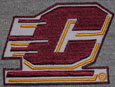 Maroon And Gold Flying "C" Clothing Patch