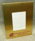 4X6 Gold Frame With Maroon Print And Flying "C"