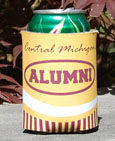 Collapsible Can Hugger W/ Central Michigan Alumni