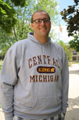 Oxford Alumni Hood W/ Central Michigan
