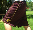 Maroon Short W/ Flying C Embroidery On Both Sides