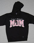 Black Hood W/Plaid "Mom" & Cent. Mich. Embroidery