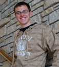 Brown Plaid Thermal Zip Hood W/ Cent. Mich. Script