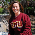 C M U Alumni Crew W/ Embroidered Letters