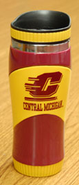 Maroon And Gold Tumbler W/Flying "C" - 16Oz