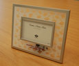 4"X6" Glass Picture Frame W/Cap Pattern & C M U