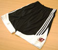 Black Adidas Shorts W/Flying "C" And Adidas Logo