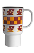 Checker Central Michigan Travel Mug - 15Oz