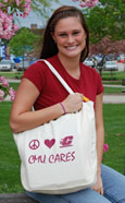 Light Weight Canvas Tote - Cmu Cares