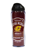 Maroon Wrapped Tumbler W/ Central Michigan Print