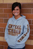Chippewas Print On Left Sleeve Hoodie
