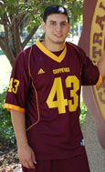 Adidas Replica Jersey - #43 - Maroon