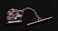 Sterling Silver Tie Tac W/ Flying "C"