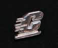 Sterling Silver Flying "C" Lapel Pin