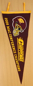 2009 M A C Championship Pennant-12"X30"