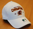 White 2009 M A C Champs Football Hat - One Size