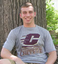Grey Microfiber/Poly. T-Shirt W/ Flying C
