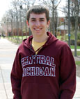 Maroon Zip Up - Central Michigan