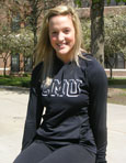 Ladies Black Ua Hooded Recycled Long Sleeve Shirt