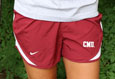 Womens Maroon Nike Running Shorts W/ Cmu