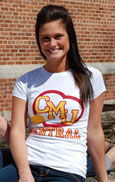 Forever Fabulous -White T-Shirt With C M U & Heart