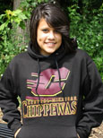 Black Hood With Flying "C"& Central Michigan Chips