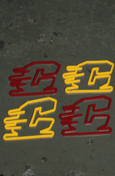 " Flying C" Silly Bands - 4 Pack