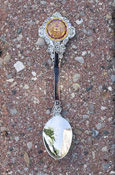 Central Michigan Souvenir Silver Spoon