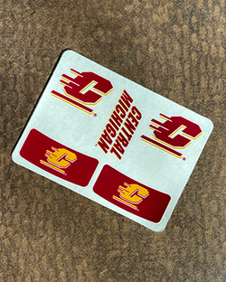 Central Michigan Chippewas Assorted Body Decals