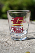 Action C Central Michigan Chippewas Shot Glass