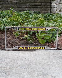 Central Michigan Alumni Maroon & Gold License Plate Frame