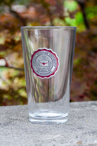 Central Michigan University Seal Pint Glass