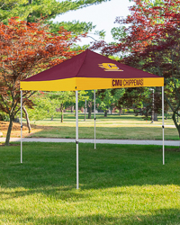 Action C CMU Chippewas Maroon & Gold Canopy